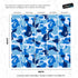 Bape Camo Wallpaper Mural. Blue Camo Streetwear Hype Beast Aesthetics. #7027