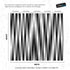 Black and White Minimal Retro Stripes Pattern Wallpaper. #7033