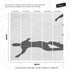 Black and White Skateboard Urban Wall Mural. #7066