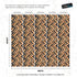 Modern Design Wooden Zigzag Panel Wallpaper Mural. #6736