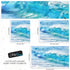 Turquoise Ocean Wave Wallpaper. Surf Ocean Wave Wall Mural. #6924