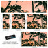 Sunset Wallpaper Mural. Palm Trees Tropical Vibe. #6871