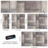Rustic Metal Steel 3D Wallpaper Mural. #6752