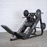 Excel Linear Hack/Leg Press - Muscle D Fitness - Plate Load Hack Squat Combo - Weight Storage Pegs - Adjustable Foot Plate / Back Pad
