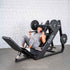 Excel Linear Hack/Leg Press - Muscle D Fitness - Plate Load Hack Squat Combo - Weight Storage Pegs - Adjustable Foot Plate / Back Pad