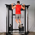 Muscle D Fitness 88" Dual Adjustable Pulley – Compact Cable Machine