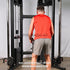 Muscle D Fitness 88" Dual Adjustable Pulley – Compact Cable Machine