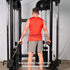 Muscle D Fitness 88" Dual Adjustable Pulley – Compact Cable Machine