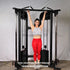 Muscle D Fitness 88" Dual Adjustable Pulley – Compact Cable Machine