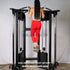Muscle D Fitness 88" Dual Adjustable Pulley – Compact Cable Machine