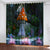 Mushroom House Curtains Pattern Blackout Window Drapes