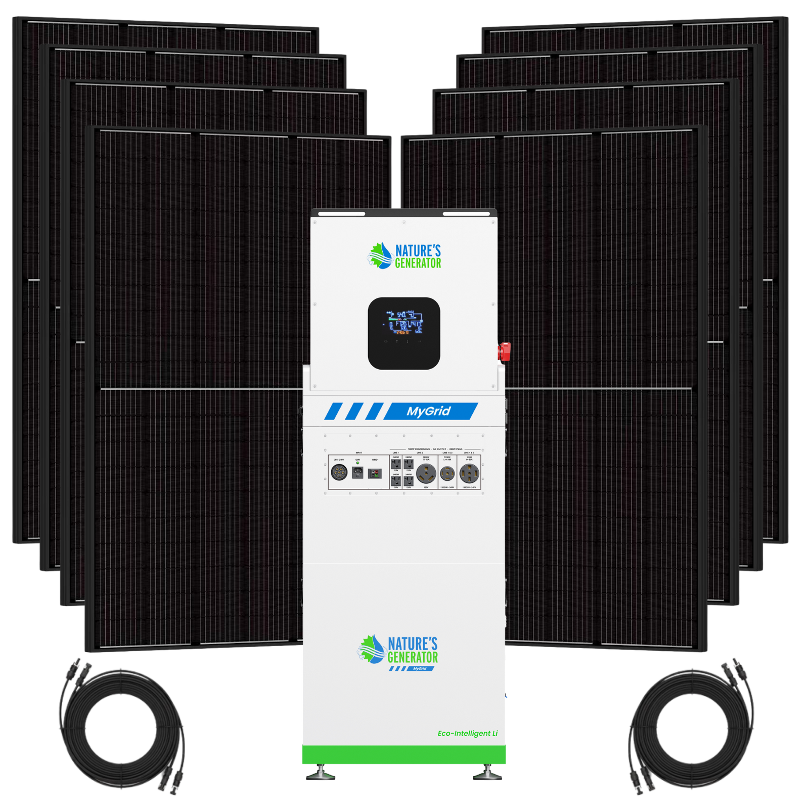 MyGrid 10K Solar Generator for Home