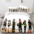 My Hero Academia 3 Piece Bedding Set Cosplay Quilt Cover