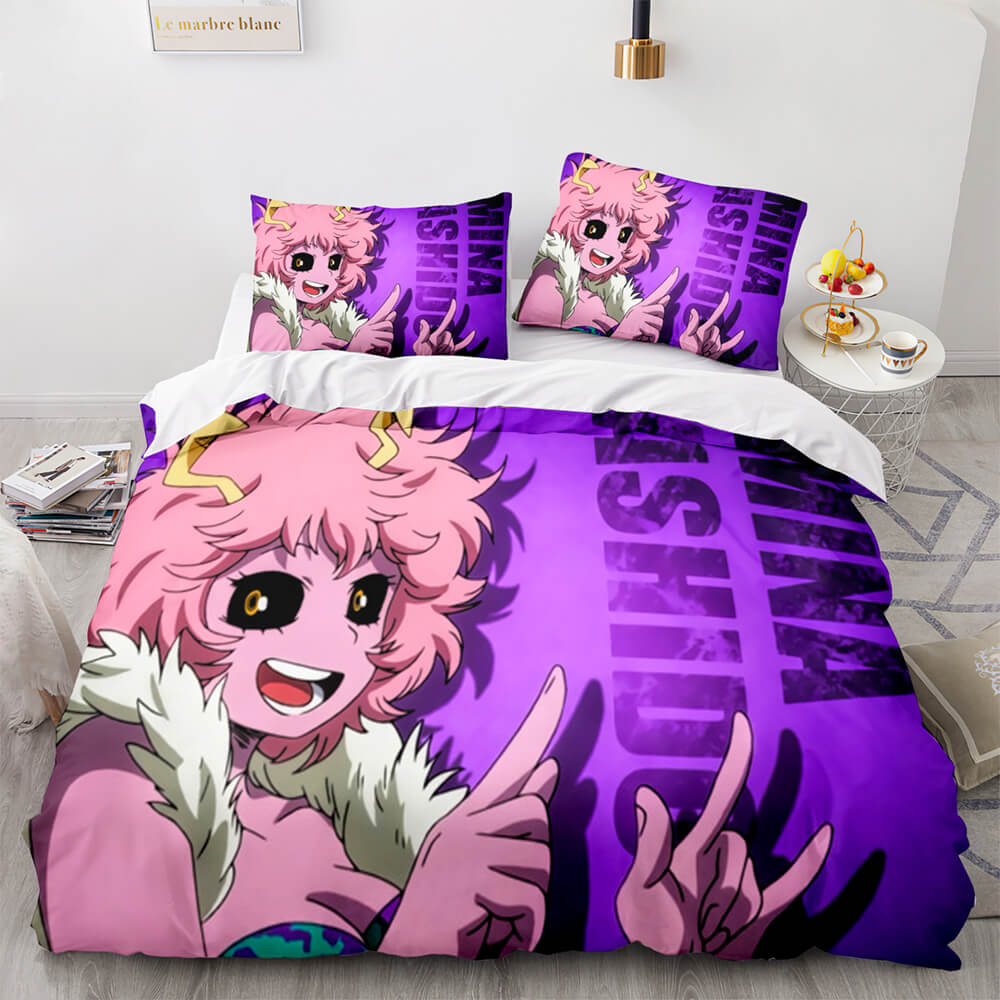 My Hero Academia 3 Piece Bedding Set Cosplay Quilt Cover