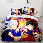 My Hero Academia 3 Piece Bedding Set Cosplay Quilt Cover