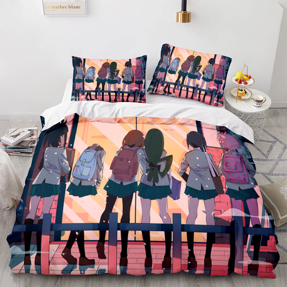 My Hero Academia 3 Piece Bedding Set Cosplay Quilt Cover
