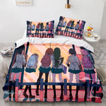 My Hero Academia 3 Piece Bedding Set Cosplay Quilt Cover