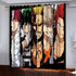 My Hero Academia Pattern Curtains Blackout Window Drapes