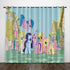 My Little Pony Curtains Pattern Blackout Window Drapes
