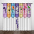 My Little Pony Curtains Pattern Blackout Window Drapes