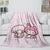 My Melody Blanket Flannel Throw Room Decoration