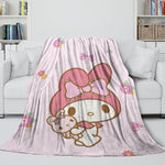 My Melody Blanket Flannel Throw Room Decoration