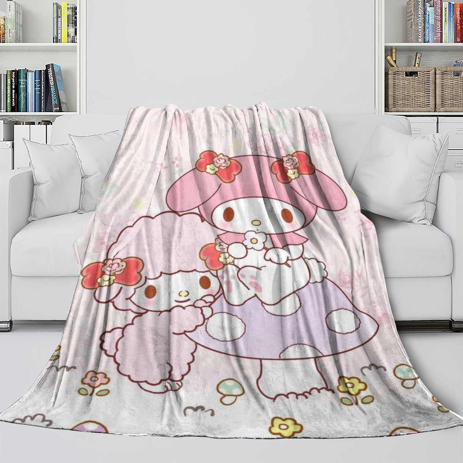 My Melody Blanket Flannel Throw Room Decoration