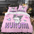 My Melody Kuromi Bedding Set Quilt Cover Without Filler