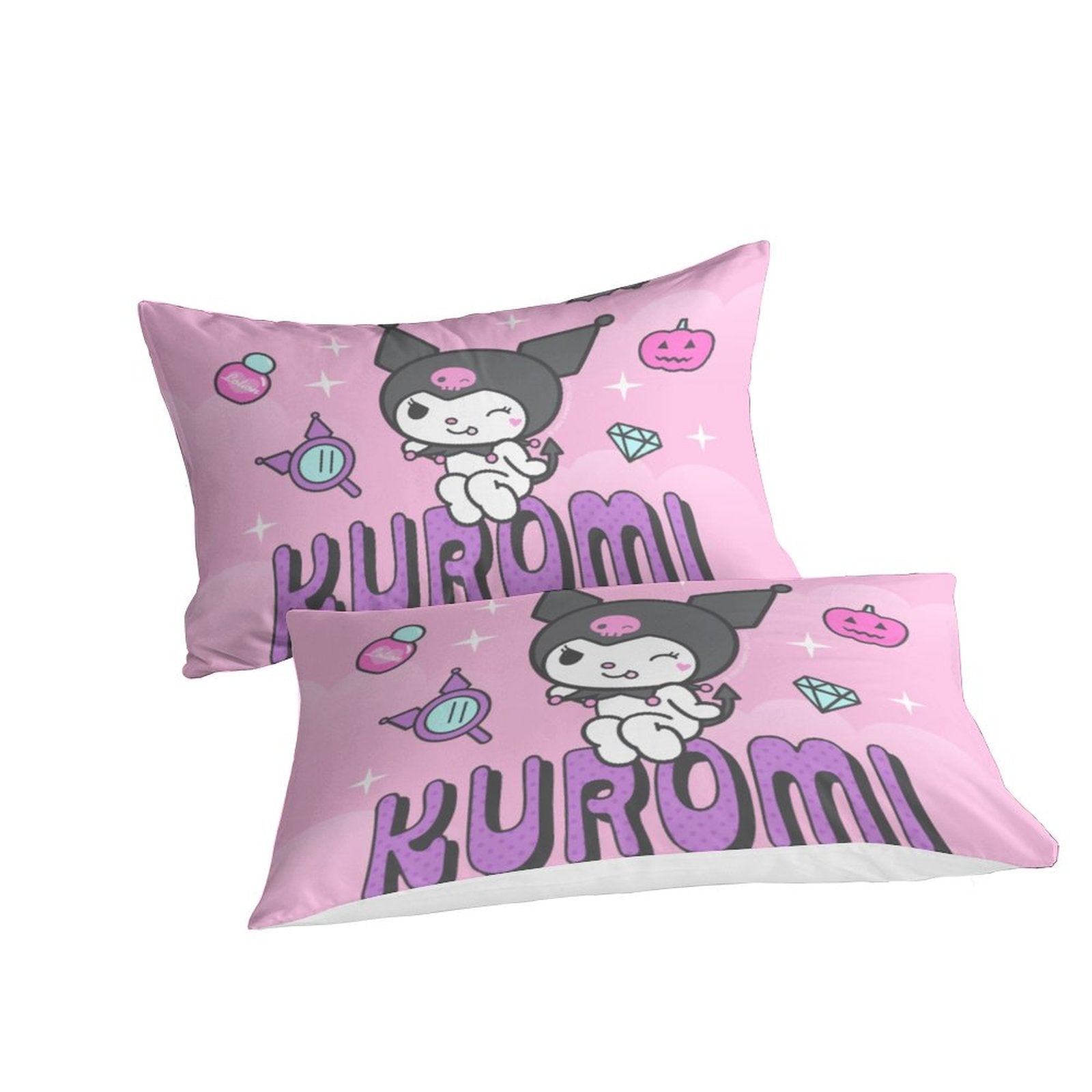 My Melody Kuromi Bedding Set Quilt Cover Without Filler