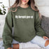 My Therapist Gave Up Sweatshirt - Funny Sarcastic Humor Crew Neck