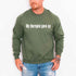 My Therapist Gave Up Sweatshirt - Funny Sarcastic Humor Crew Neck