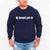 My Therapist Gave Up Sweatshirt - Funny Sarcastic Humor Crew Neck