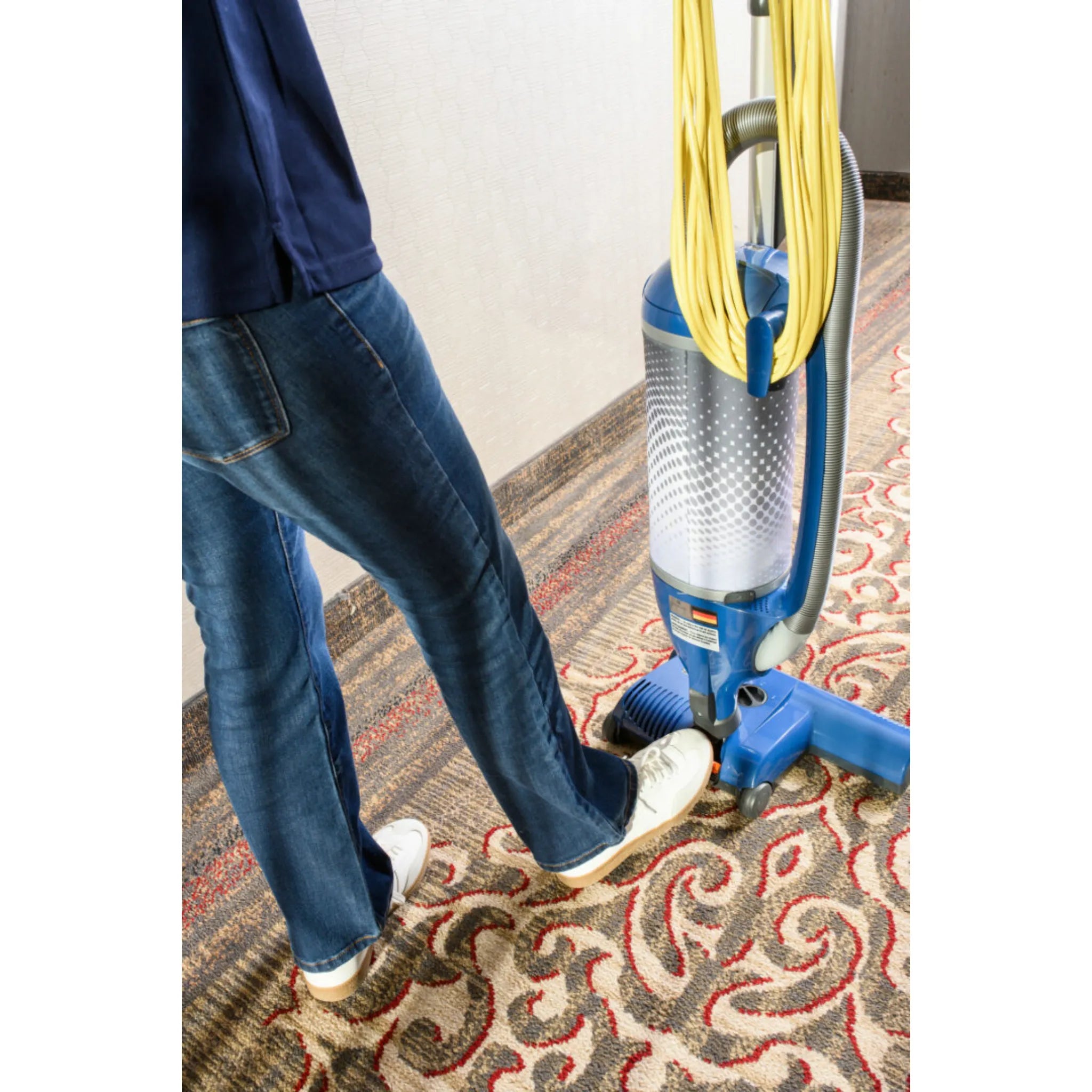 NaceCare N15 15" Dual Motor Upright Vacuum