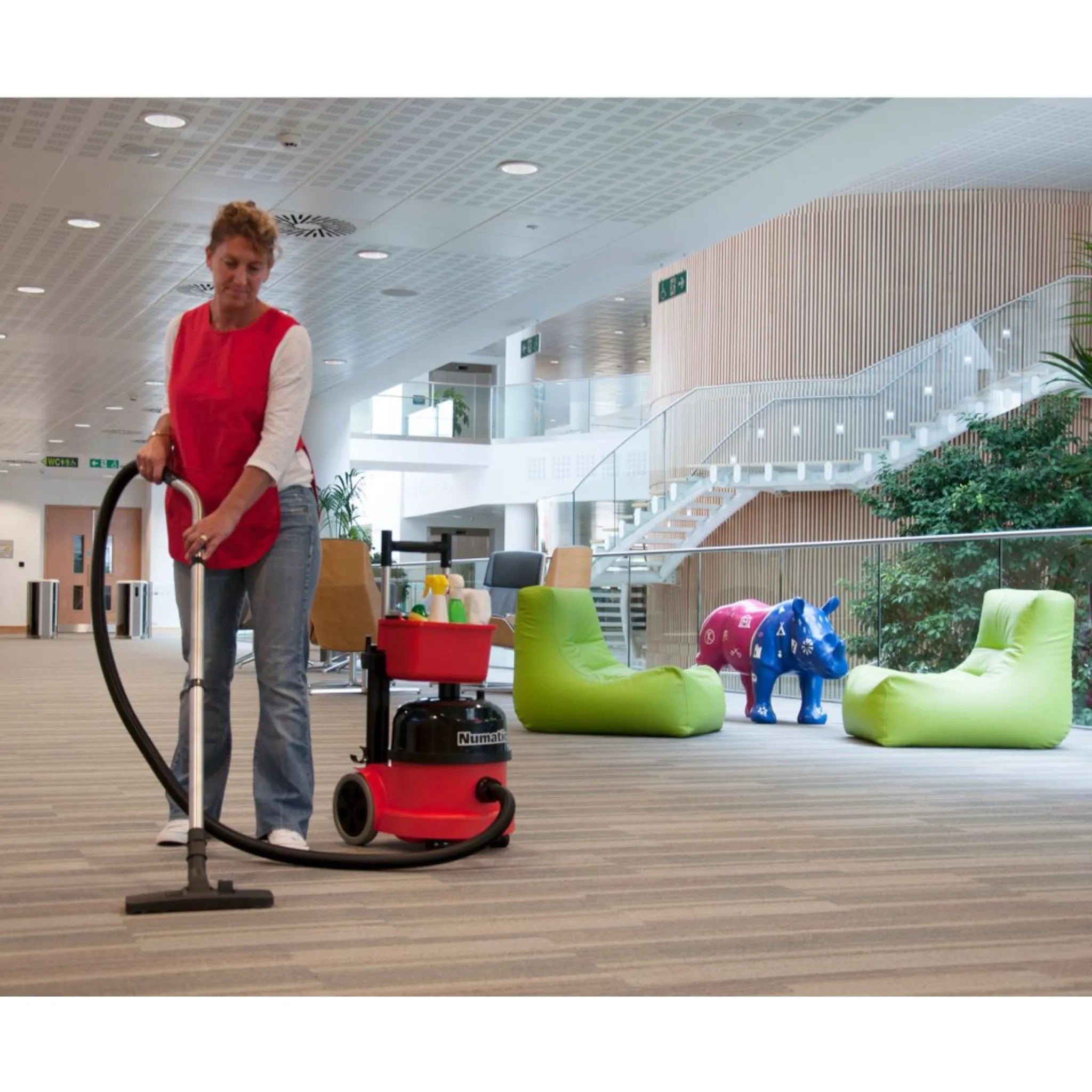 NaceCare NBV 290NX Battery Canister Vacuum with Combo Floor Tool Kit – AST2