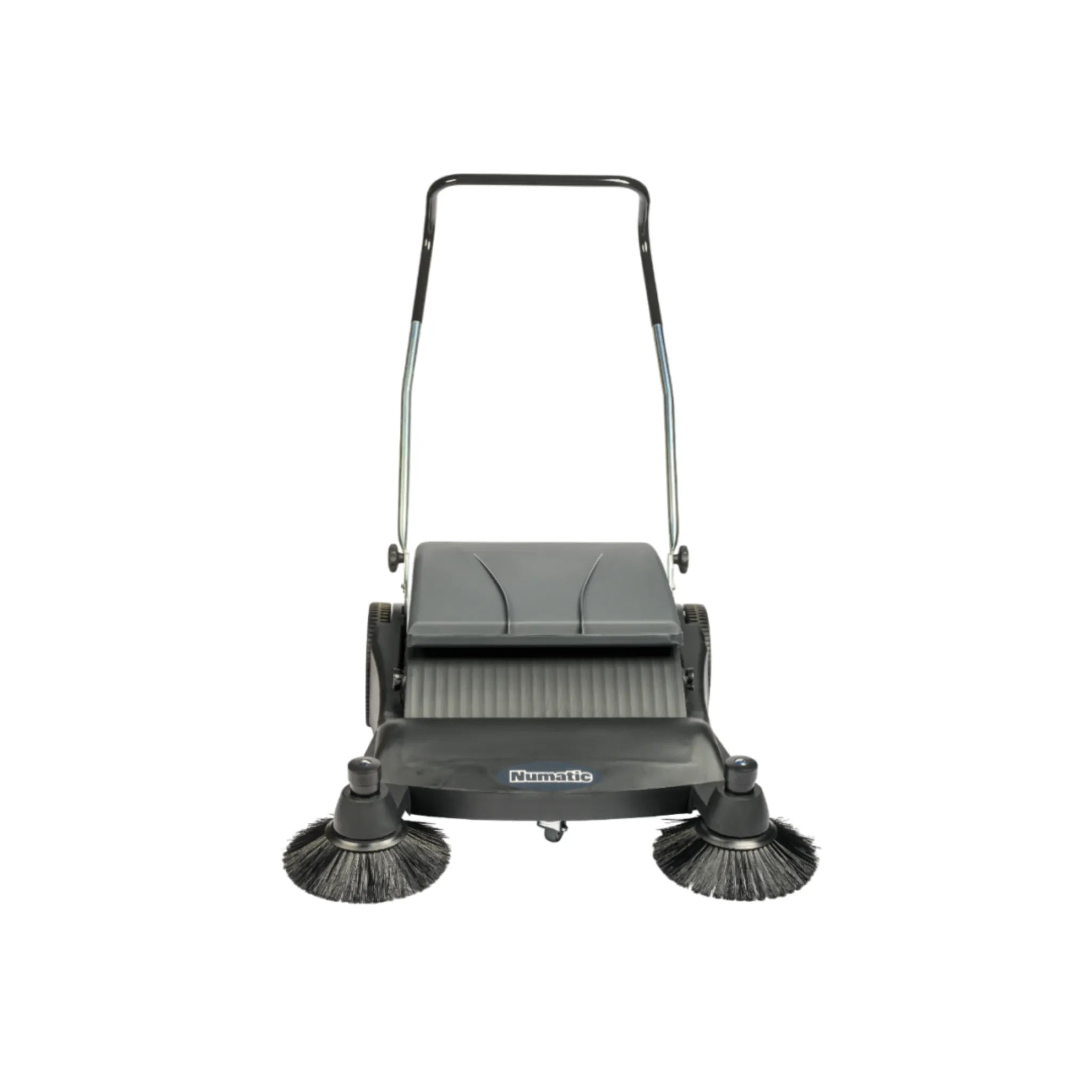 NaceCare 26" Manual Walk-Behind Sweeper with Dual Side Brooms