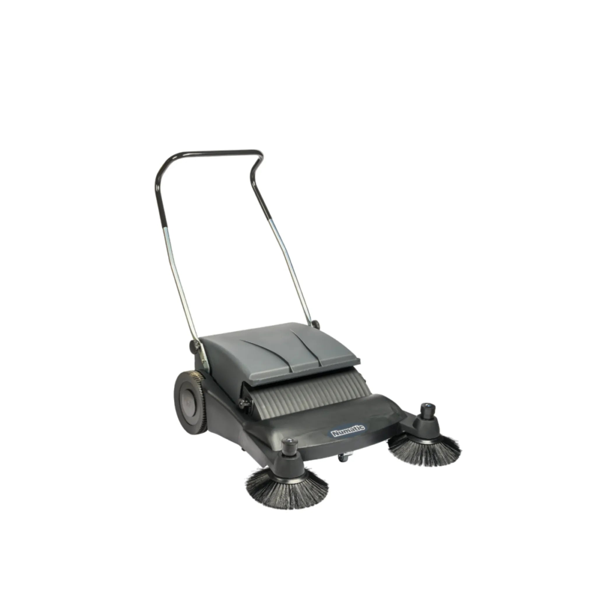 NaceCare 26" Manual Walk-Behind Sweeper with Dual Side Brooms