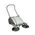 NaceCare 32″ Manual Walk-Behind Sweeper with Dual Side Brooms + Manual Vacuum