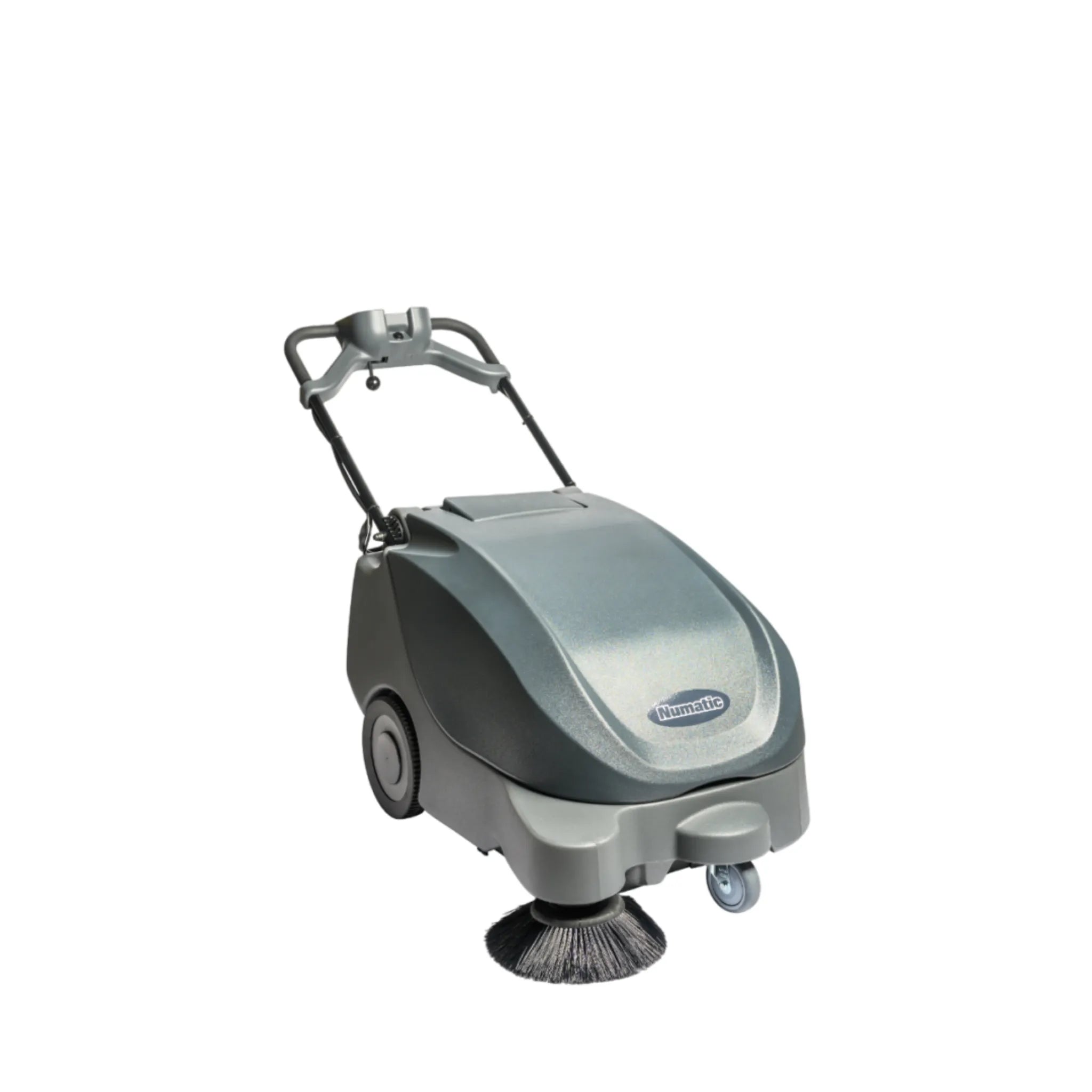 NaceCare 26″ Battery Walk-Behind Sweeper – Vacuum System + Single Side Broom