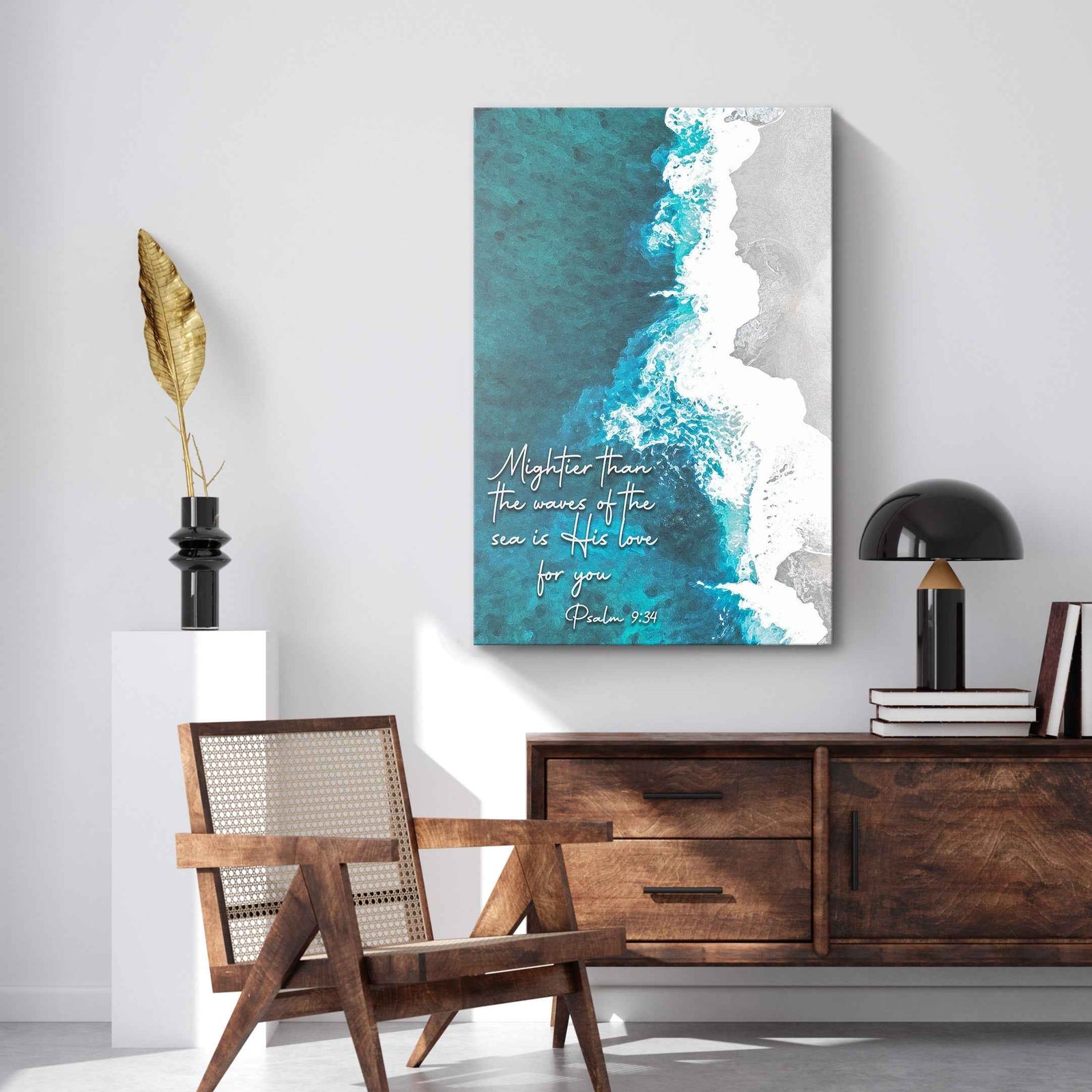 Psalm 93:4 - Mightier Than The Waves Sign