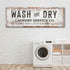 Wash And Dry Laundry Service Co Sign
