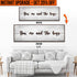 Upgrade Your 16x48 Inches 'You Me and the Boys' (Style 3) Canvas To 20x60 Inches