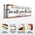 Joshua 24:15 - We Will Serve The Lord Rustic Sign