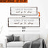 Upgrade Your 16x48 Inches 'Give It To God And Go To Sleep Sign VII' (Style 2) Canvas To 20x60 Inches