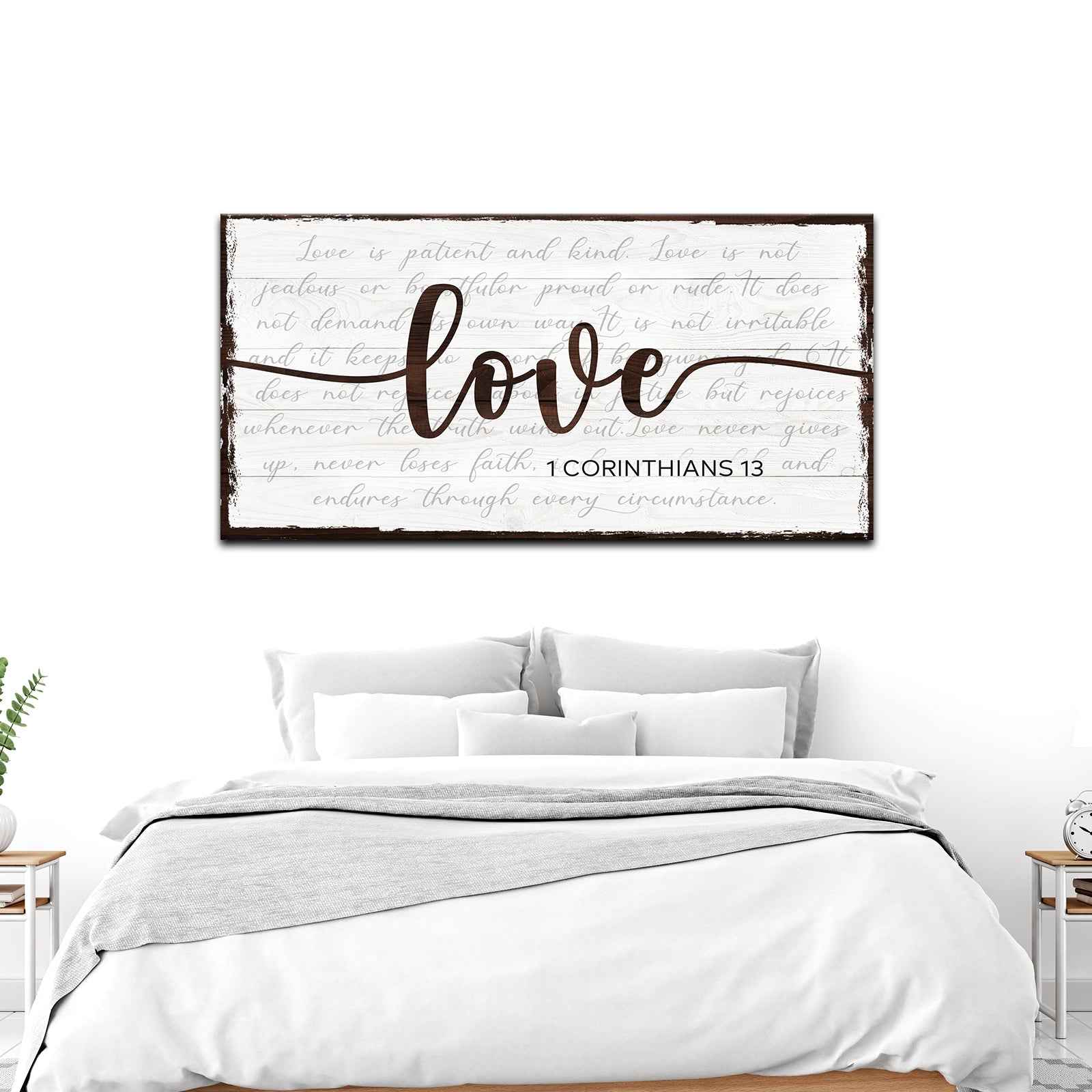 1 Corinthians 13 - Love Sign