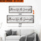 Upgrade Your 16x48 Inches 'Always Kiss Me Goodnight' (Style 1) Canvas To 20x60 Inches