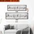 Upgrade Your 16x48 Inches 'Always Kiss Me Goodnight' (Style 1) Canvas To 20x60 Inches
