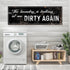 Dirty Laundry Sign
