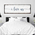 I Love Us Sign