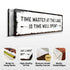 Time At The Lake Sign