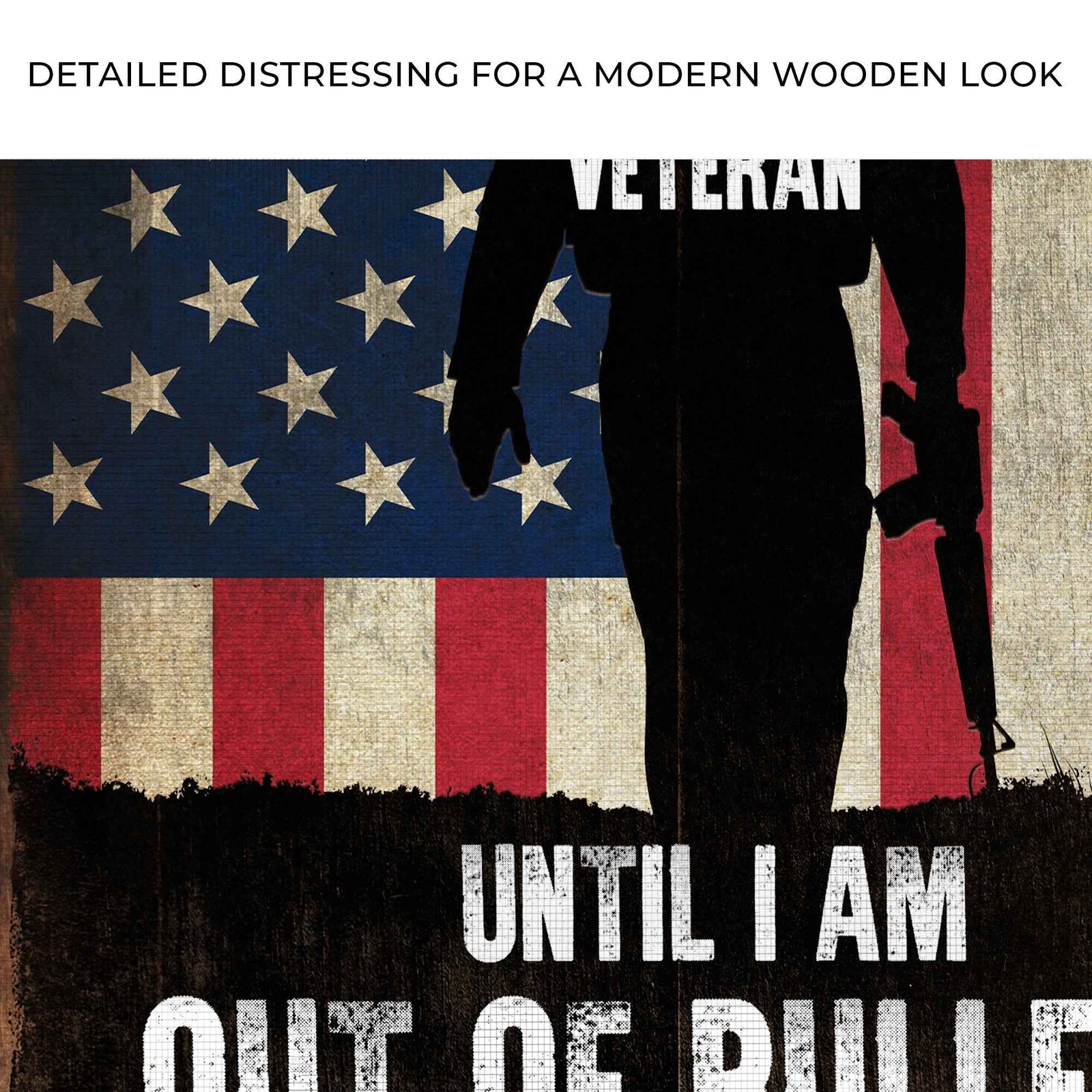 Until I Am Out Of Bullets Sign